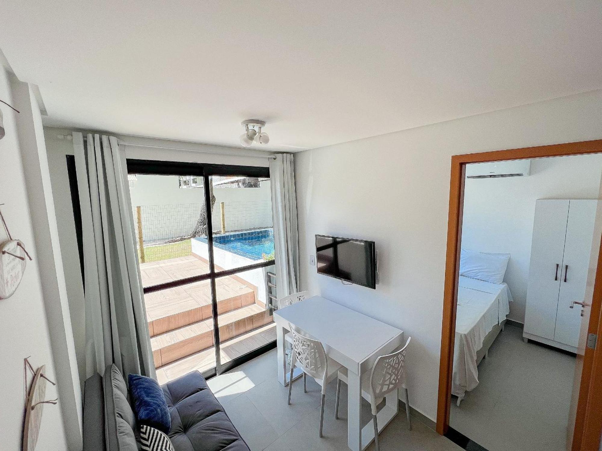 Flat Abril - Maracaipe Apartment ปอร์โต จิ กาลินญาส ภายนอก รูปภาพ